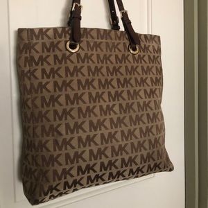 Michael Kors monogrammed tote